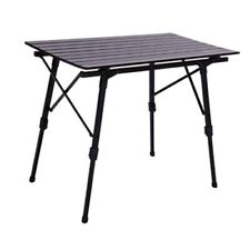Quest Elite Brenig Slatted Black Table