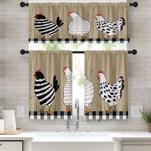 Rooster kitchen window - rooster,