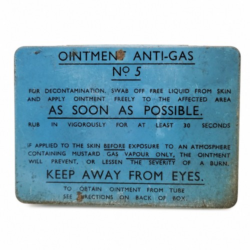 Ww2 1942 anti gas ointment - gas,