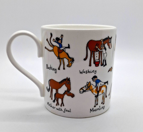Terrell katz mug horse theme - terrell,