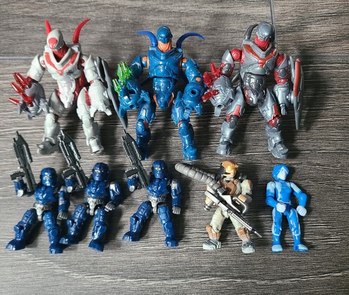 Halo mega construx figures - halo, figures.