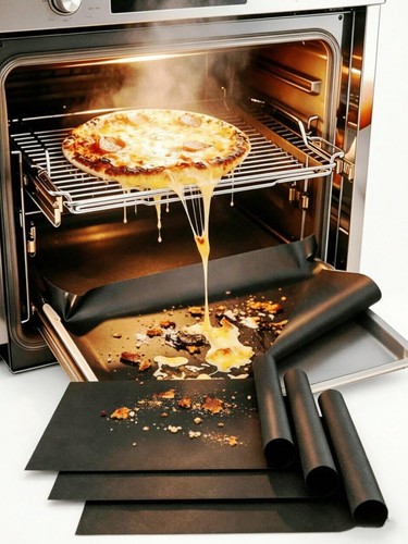 Reusable oven liner - oven,