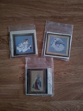 3 x Lavender & Lace Angel Cross Stitch Charts