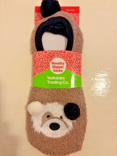 Ladies novelty slipper - ladies, socks