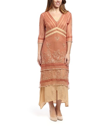 Nwt 5901 rose gold nataya - gold,