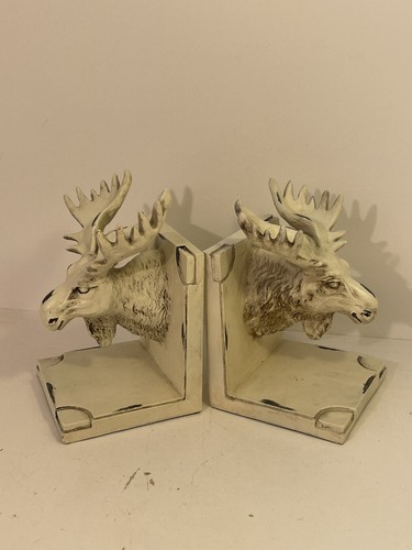 Vintage pair moose head - vintage,