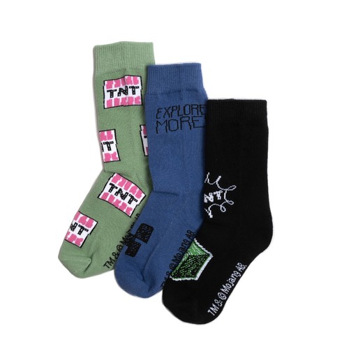 Minecraft socks boys - minecraft, multipack