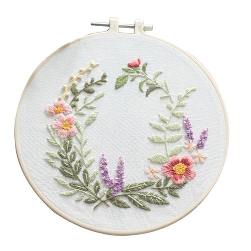Flower pattern thread sewing - flower,