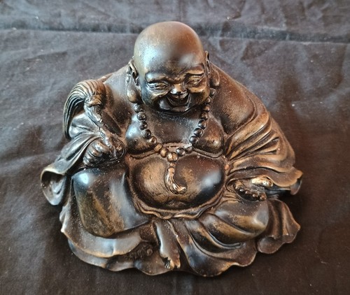 Heavy buddha figurine - heavy, 6"