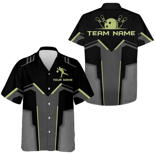 Bowling hawaiian shirt custom - bowling,
