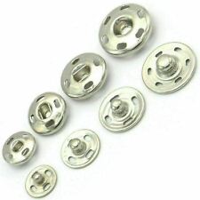 20 PRESS STUDS SNAP FASTENERS Sewing Dressmaking Fastenings Assorted Pack UK