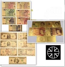 3 Full Sets Of Gold Foil