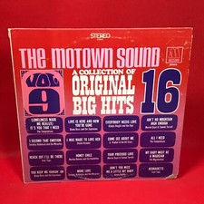 VARIOUS Motown Sound Collection Of Original 16 Big Hits Vol. 9 1968 USA Vinyl LP