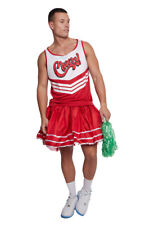 Men Red Cheerleader Skirt