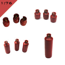 5 x 3D printed LPG BOTTLES GAS