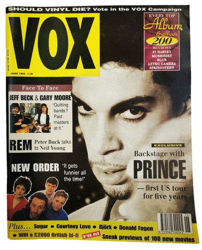 Prince vox magazine issue - issue, 33