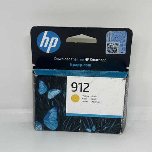 912 yellow ink - hp, cartridge