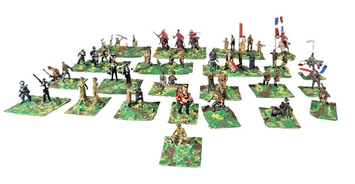 Job lot hand painted civil - lot,