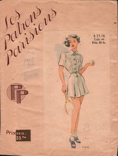 Unused vintage french - vintage, sewing