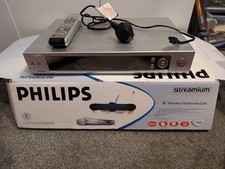 PHILIPS STREAMIUM SL400i WIRELESS MULTIMEDIA LINK WITH REMOTE In Box 