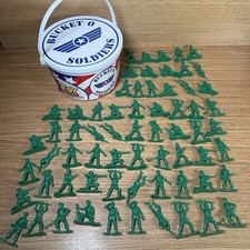 Thinkway Toys Bucket O Soldiers Toy Story Collection x65 Army Men