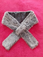 Vintage Large Grey Faux Fur