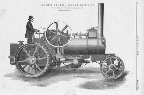 Aveling porter locomotive - &,