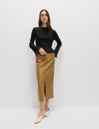 Bnwt cotton blend ribbed - cotton,