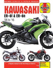Kawasaki ER-6f & ER-6n (2006-2016) Haynes Repair Manual
