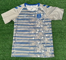 Everton FC 2023 Pre-Match Shirt | Hummel Kit | Child Kid 8 Years Football Top