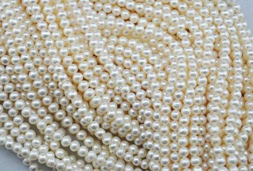 5mm white natural real - 4-5mm,