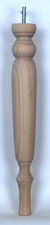 2 Elegant Turned Beech legs