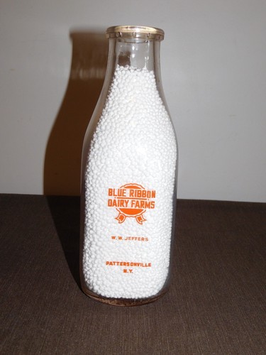 Vintage quart milk bottle - 1,