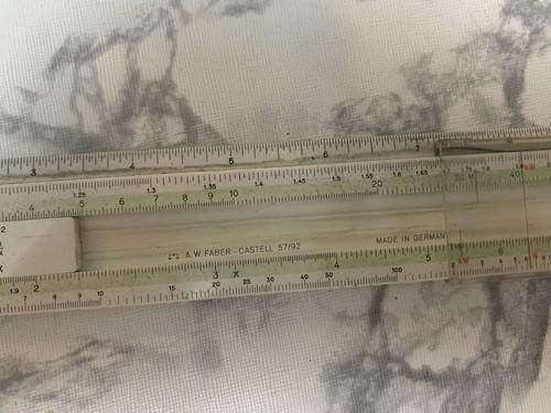 Vintage faber castell - faber, ruler