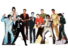 ELVIS PRESLEY LIFESIZED CARDBOARD CUTOUT BIRTHDAY PARTY DECORATION GIFT THE KING