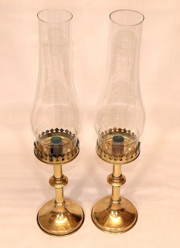 Pair antique brass - antique,