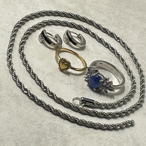 Job lot scrap sterling silver - job,