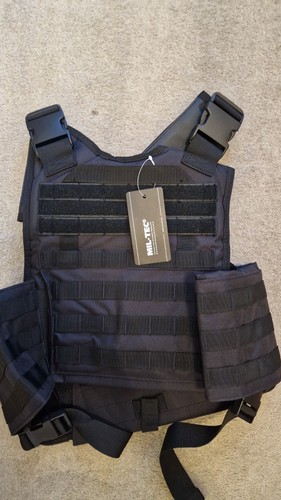 Mil tec plate carrier vest - plate,