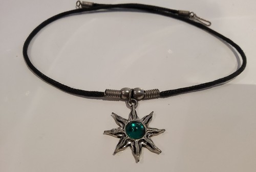 90s y2k pendant with - pendant, green