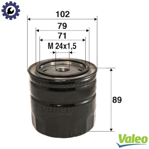 Oil filter 586061 for toyota - oil,