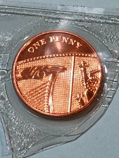 2018 1p Penny Shield One Pence