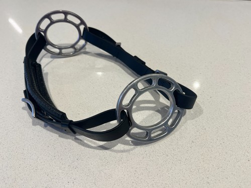 Bitless bridle wheel noseband - wheel,