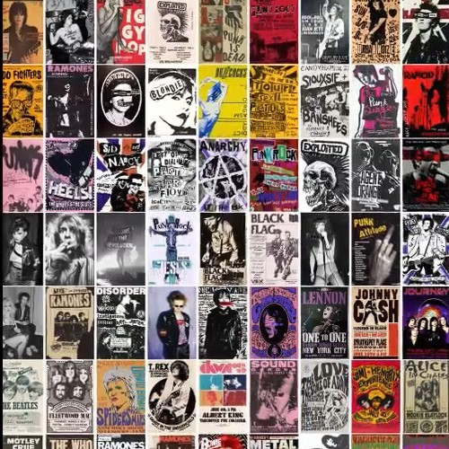 Music metal signs - music, pop