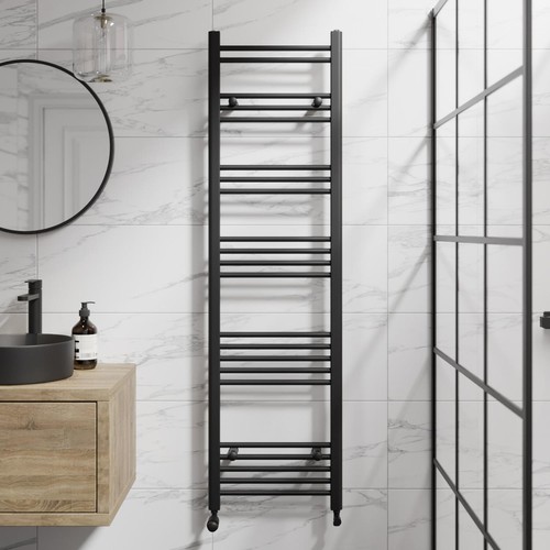 Heated towel rail - rail, matt