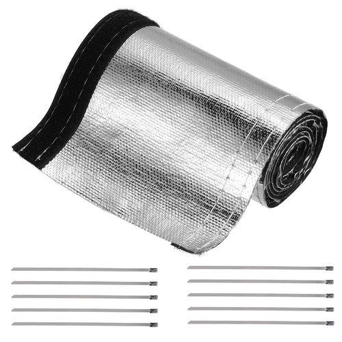 Heat shroud sleeve aluminized - heat,