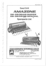 Amazone Seed Drill D8-25 D8-30