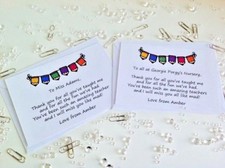 Personalised Poem Card Teacher Nursery Assistant Key Worker School Gift Present