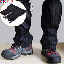 Pair Of Waterproof Walking Gators Boot Hiking Climbing Legging Trekking Gaiters