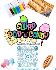  HIRE ONLY Double 12L Slush machine, Popcorn, Candyfloss, Waffles and Hotdogs.