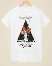 A Clockwork Orange - Movie Poster Inspired Unisex White T-Shirt